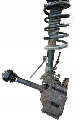 Peugeot Partner Front shock absorber with coil spring