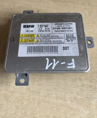 BMW 5 F10 F11 Headlight ballast module Xenon 7237647