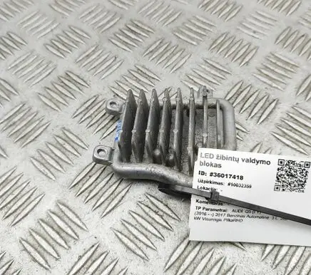 Audi Q5 SQ5 FY LED ballast control module 80A998473C