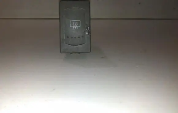 Windscreen/window heater switch