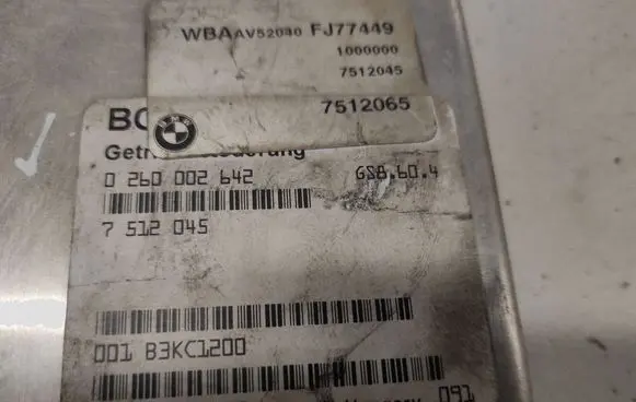 BMW 5 E39 Gearbox control unit/module 0260002642