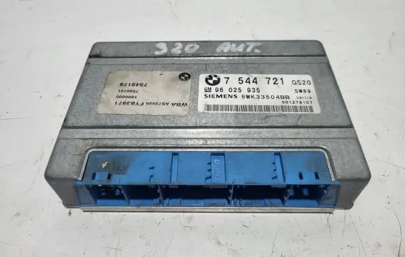 BMW 3 E46 Gearbox control unit/module 5WK33504BB 7544721 96025935