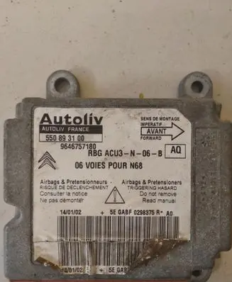 Citroen Xsara Airbag control unit/module 550893100