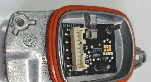 LED ballast control module