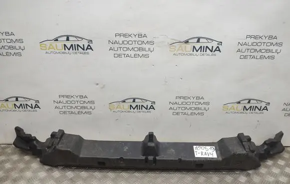 Front bumper foam support bar