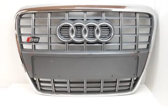 Audi A6 S6 C6 4F Front bumper upper radiator grill 4F0853651AJ 4F0853651AK