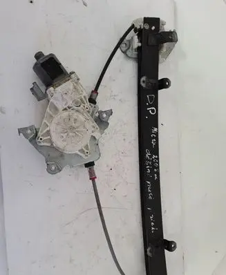 Nissan Micra Front door window regulator with motor 0130822203