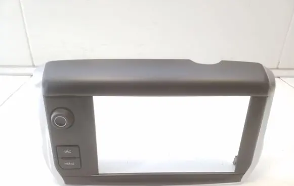 Peugeot 208 I Radio/GPS head unit trim 9673861377