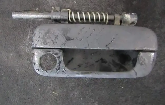 Peugeot 406 Front door exterior handle 9621858577