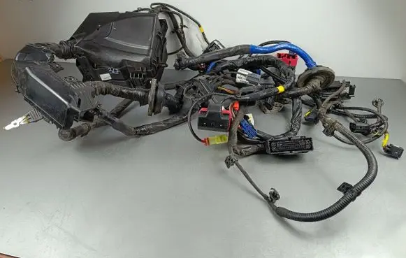 Engine installation wiring loom