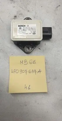 Audi A6 S6 C6 4F ESP acceleration yaw rate sensor 4F0907637A