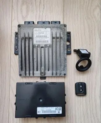 Nissan Note (E11) Engine ECU kit and lock set 8200399038 284B29U00A 28590AX600
