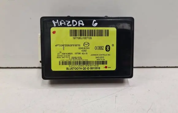 Mazda 6 Bluetooth control unit module GDK666DHX 1977080J105T105