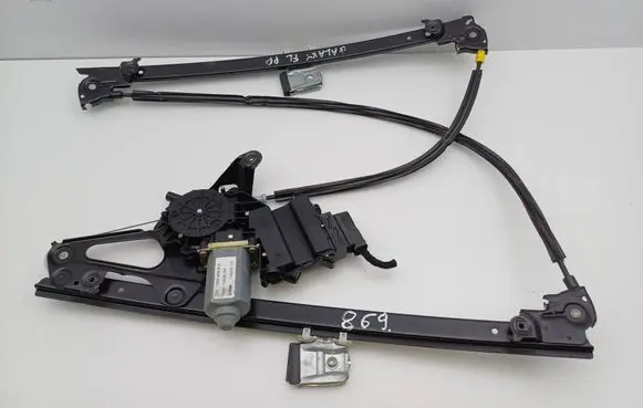 Ford Galaxy Front door window regulator with motor 7M3959802 7M3837402