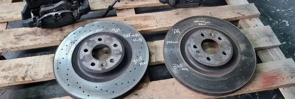 Audi A4 S4 B8 8K Brake discs and calipers set 8K0615123G 8K0615124G BREMBO