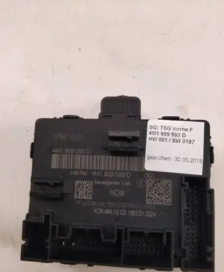 Volkswagen Touareg III Door control unit/module 4M1959593D