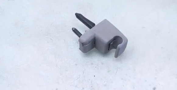 Sun visor clip/hook/bracket