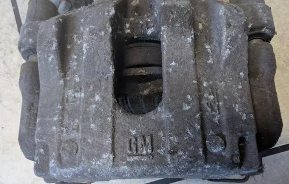 Opel Vectra C Brake caliper pad carrier rear 4M1L