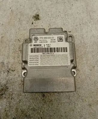 Volkswagen Touareg II Airbag control unit/module 7P0959655B 0285010939
