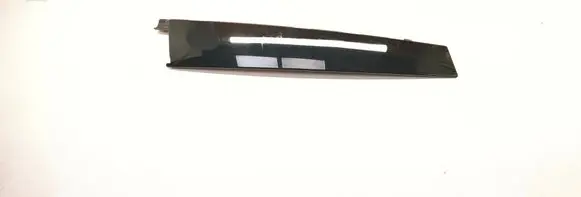 Front door glass trim molding