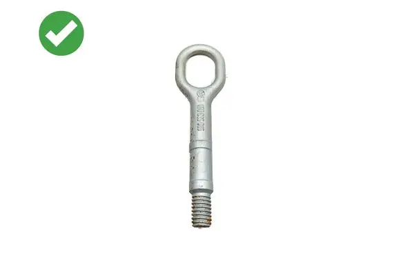 Volkswagen Eos Towing hook eye 1T0805615