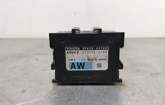 Toyota RAV 4 (XA40) Other control units/modules 8963042100 0795008180