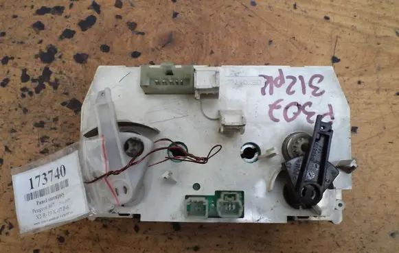 Peugeot 307 CC Climate control unit