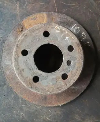 Mercedes-Benz A W169 Rear brake disc