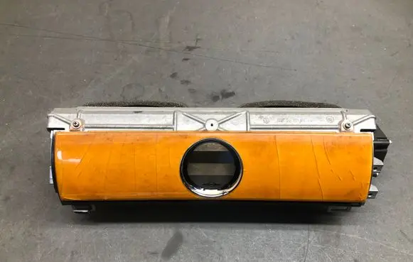 Volkswagen Phaeton Dash center air vent grill 3D1853204 3D1819144