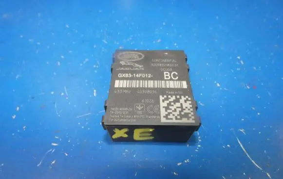 Jaguar XE Tire pressure control unit GX6314F012BC
