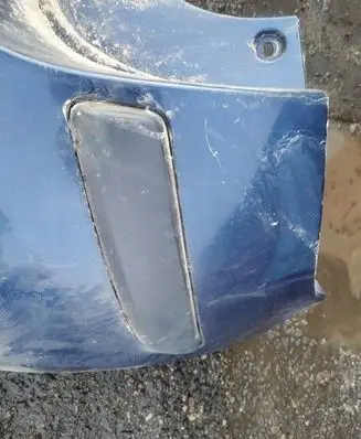 Renault Modus Rear bumper trim bar molding 