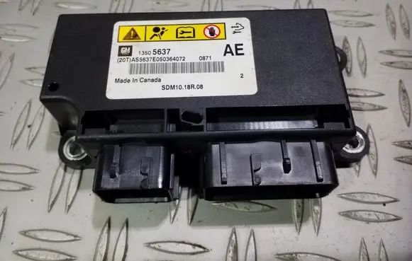 Chevrolet Cruze Airbag control unit/module 13505637 PBTGF30