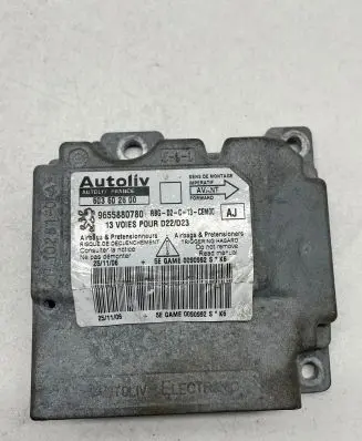 Peugeot 407 Airbag control unit/module 9655880780 603602600