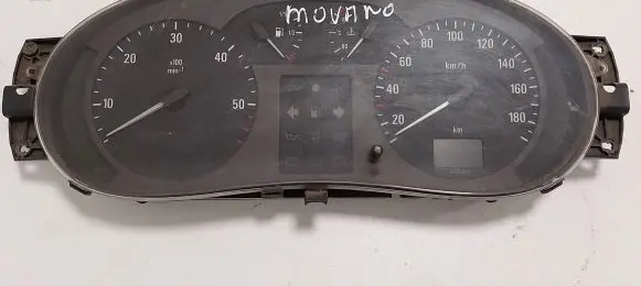 Opel Movano A Speedometer (instrument cluster) 21657580 216582026 P8200032767B