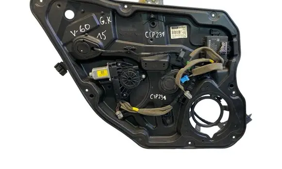 Volvo V60 Rear door window regulator with motor 30784312 964290100 621081017