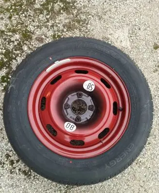 Citroen C4 I R15 spare wheel 