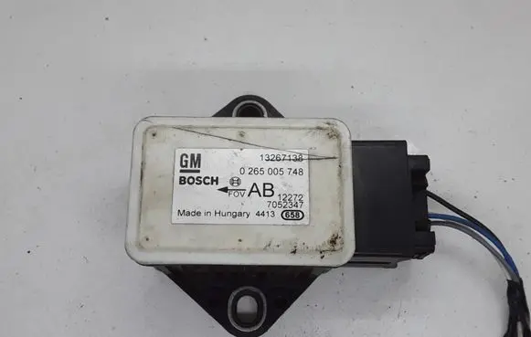Opel Meriva B ESP acceleration yaw rate sensor 13267138 0265005748