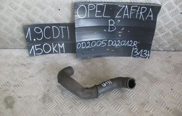 Opel Zafira B Intercooler hose/pipe