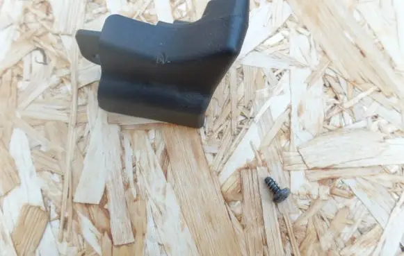 Honda FR-V Front driver seat rail trim 