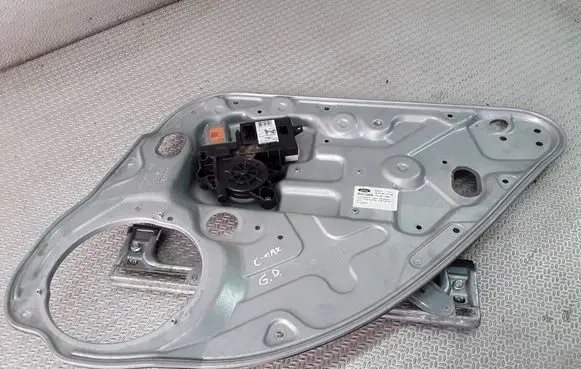 Ford C-MAX I Rear door window regulator with motor 7M51R045H22A
