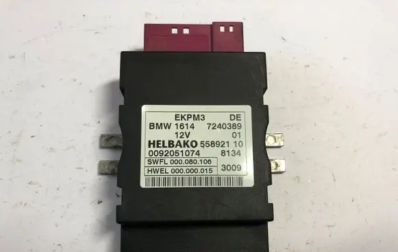BMW 7 F01 F02 F03 F04 Fuel injection pump control unit/module 7240389 16147240389 55892110