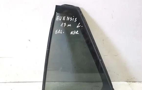 Toyota Avensis T270 Rear vent window glass 43R006723