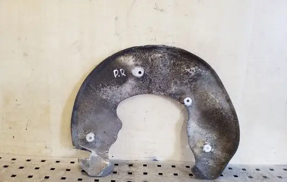 Audi A6 C7 Front brake disc dust cover plate 