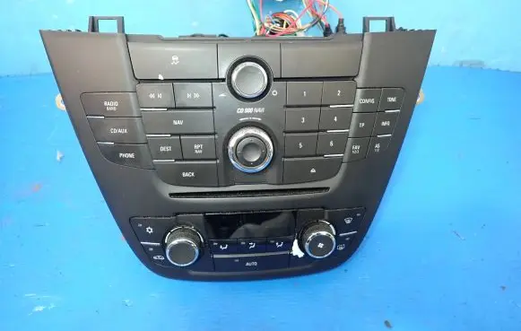 Navigation unit CD/DVD player