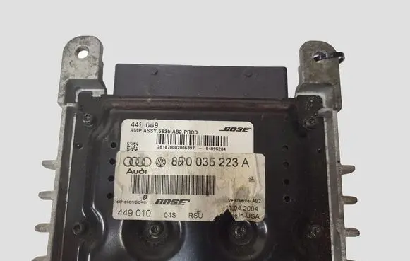 Audi A3 S3 8P Sound amplifier 8P0035223A 449010 04095234