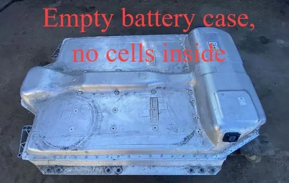 BMW iX3 G08 Hybrid/electric vehicle battery tray 8740408
