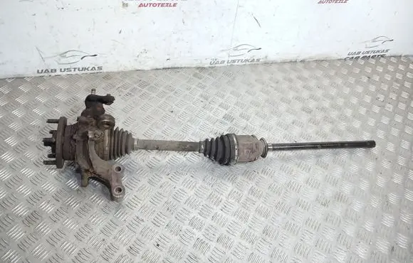 Front wheel hub spindle knuckle