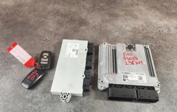 Engine ECU kit and lock set