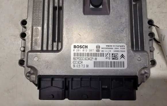 Citroen C5 Engine control unit/module 0281012987 9661971380 EDC16C34