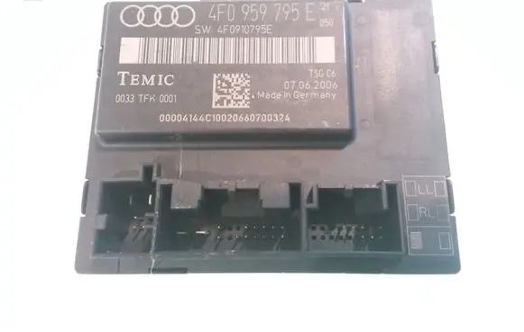 Audi A6 S6 C6 4F Door control unit/module 4F0959795E